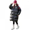 Down Coat Girl's Winter Clothing 2023 Big Children Children's Mid-Longle épaissis de style occidental Fashion Girls '