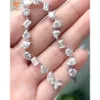 Lifeng Juwely Customized White Moissanite Diamond Classic Mode 14K/ Gold Platted Engagement Armband