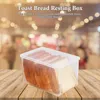 Borden vers houd houder brood opbergdoos plastic sandwich container koelkast organisator
