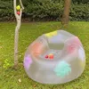 Taschen Iatable Air Stuhl mit Federn in Bubble Gummi -Sofa faulen Beutel Schlafstuhl für häusliche Picknickreisen im Freien in die Luft