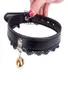 Colar de fetiche bdsm colar goteiro gótico colar de correia de corrente com bell pu couxher bondage bondage bosplay club Party Fantases sexy 58222174