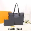 2 PCS Set Bolsos de diseño de lujo Bolsos para mujeres Damas Bolsas Messenger Bag Complemento Billetera Embrague Moldista Femenina Femenina