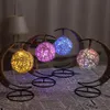 Creative Handmade Hemp Rope Rattan Ball Lamp Decor Light Hom Lving225i