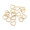 Charms 20pcs Raw Brass 17 -миллиметровый кулон Mini Mini для браслетных серьгов DIY