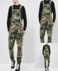 New Autumn Mens Jeans Fashion Slim Fit Ankle Length Denim Bib Overalls Jumpsuit Autumn Full Length Camouflage Suspender Trousers5396963