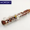 MORESKY – clarinette professionnelle en bois rouge, touches argentées en bois massif Sib Klarnet M13