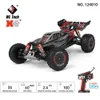 電気/RCカーWLTOYS 124010 4WD 55km/hドラッグレースRC車のおもちゃ男子リモコンのドリフト屋外ゲーム車モデルキッズギフトLightl231223