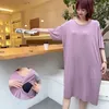 Women's Sleepwear 2023 Spring And Summer Loose Lactation Skirt Of Pregnant Women Dress Leisure Wear Pajamas Postpartum