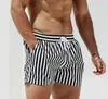 Simning Shorts Swimsuit Beachwear Trunks Swimwear Surfing Board randig plus storlek för män man snabba torra män desmiit strand16371200