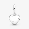 100% 925 Sterling Silver Cats & Hearts Dangle Charms Fit Original European Charm Bracelet Fashion Women Wedding Engagement Jewelry2807