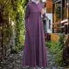 Ethnische Kleidung Baumwolle Abaya Knöpfe Muslim Kleid für Frauen Dubai Party Abayas Kleider Langarm Marokko Caftan Vestidos Ramadan Robe 2024