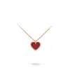 Love Heart Clover Necklace Saturno Gold Mens Chain Cleef Neckace Designers Gioielli di lusso per donne Regali di festa Christmas Presents2201