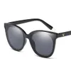 Mode polarisierte Sonnenbrille Marke Designer Katze Augen Brillen Shades Luxus Neueste Sonnenbrille Persönlichkeit Integrierte Brille UV4244d