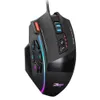 Combos Zelotes C13 13 Programmable Buttons Wired Gamer Mouse 5 Levels 10000dpi Adjustable Rgb Optical Pc Gaming Mice for Computer