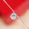 Luxurious Quality Have Stamp Pendant Necklace with One Diamond for Women and Girl Friend Wedding Gift Ps3544291z