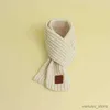 Scarves Wraps Autumn and winter children's scarves Warm boys girls thickened little scarf baby knitted neck Korean boy's scarf