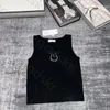 Sexy Hollow Tank Tops Mujeres Camisol Camisol de moda Collar Collar Collar sin mangas