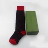 Gg Men's Port Sock Designer Calcetines para hombres Estilo de alta calidad Colo mixto Precio al por mayor Ins Estilos calientes Medias casuales Deporte de ocio Transpirable 544