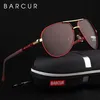 BARCUR Original Men Sunglasses Polarized Driver glasses Polaroid Sun glasses Male Pilot Eyewear2809