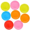 Disposable Dinnerware 50 Pcs Eco Friendly Party Supplies Plates Paper Round Heavy Dish Duty