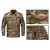 Jungle Hunting Woodland Shooting Gear Shirt Pants Set Battle Dress Uniform Tactical BDU Set Combat Clothing Camouflage Clothes NO05-036