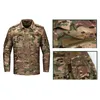 Jungle Hunting Woodland Shooting Gear Shirt Pants Set Battle Dress Uniform Tactical BDU Set Combat Clothing Camouflage Clothes No05-036