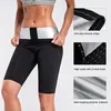 Byxor kvinnor body shaper bastu bantning byxor het termo hög midje fett brinnande svett capri träning shorts viktminskning fiess leggings