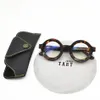 James Tart 244 lunettes optiques pour la plaque de lentille légère anti-bleue de style rétro unisexe