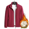 Men's Jackets Casual Loose Jacket With Added Velvet And Thickened Lamb Fleece Top