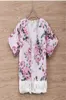 Baby Floral Print Tassel Thin Warowstat Girl Summer Short Rleeve Cardigan Ubrania dla dzieci Zht 1782111292