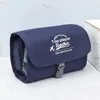 Sacs de rangement suspendus sac de toilette de voyage avec crochet 3 sections de maquillage maquilleur hygiène pliable cosmétique résistante à l'eau