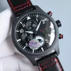 dyra menwatch iwc titta på mens pilot kronograf klockor alla fungerar högkvalitativa auto mekaniska uhren super luminös keramiska vaktmästare montre pilot luxe p3na