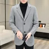 Trajes para hombres Autumn y invierno Banquete de moda de alta gama Hombres casuales