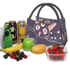 Sacs sacs à lunch isolés Luna pour femmes marins de fuite des marins Moon plus cool thermique Bento Boîte de camping Camping Travel Fruit Fresh Rangement Sac de rangement