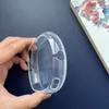 Metall för luftskidor Max hörlurtillbehör Transparent TPU Solid Silicone Waterproof Protective Cases