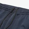 Pantaloni maschili y2k blu navy blu largo orlo aghi per la tuta da donna 1: 1 pantaloni per gamba di alta qualità da ricamo