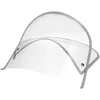 Brooches Small Shield For Raincoat Hood Hat Brim Replaceable Clear Jacket Mask Poncho Cap Plastic