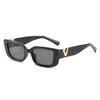Солнцезащитные очки винтажная квадратная кадра для женщин с мужчинами с V бренд Disigerer Luxury Fashion Ladies Sun Glasses Shades UV400 WOLOTS SU296F