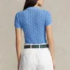 Ternos 2023 novo verão feminino rl bordado pequeno pônei manga curta 100% algodão camisa polo feminino camisola de malha pullovers topos