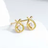 Stud Earrings French Geometric Pearl Women's Minimalist Style Korean Beautiful Accessories