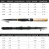 Båtfiskespöar Nya 1,8 m-3.0m Multifunktion Spinning Rod Carbon Fishing Fish Pole Telescopic Travel Fish Rod Ultrashort Fishing Tacklel231223