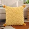 Blankets Taffel Plush Pillow Quilt Dual-use Soft Thickened Folding Air Conditioning Blanket 2-in-1Office Nap Cushion