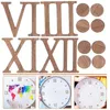 Väggklockor 1 Set Clock Diy Roman Siffers Kit ersättningsnummer