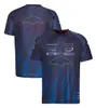 F1 Racing Suit T-shirt 2023 Nieuwe Formule 1-team korte mouwen T-shirt heren op maat gemaakte sneldrogingsauto overalls