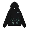 Rhude Hoodie Youth Fashion Sweat à capuche de haute qualité pour une femme mâle 1 1 Pilluche surdimensionnée de haute qualité