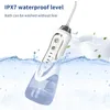 Zahnbürste oraler Irrigator 3 Moden Wasser Flosser wasserdichtes IPX7 Dentalwasserstrahl Bewässerung Zahnzähne, elektrische Zahnbürste Geschenk aufweichen