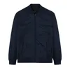 Mäns jackor Spring Solid Color Round Neck Zipper Casual Jacket Vind och regn Flanell Isolerade män Tjock fleece tröja