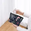 Kosmetische Taschen Urlaub mit Weihnachtsbonbons Trapezoidal tragbarer Make -up Daily Storage Bag Hülle für Reisetilmschmuck Schmuck