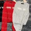 Cropped Women Jumper Tops Shirt Letters Round Neck Long Sleeve Jumpers Tees Knitted Long Sleeve Sweaters Top