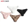 4 Pack Women Silk Panties 88 Natural Sexy Low Rise Briefs Underwear Lingerie S M L TA215 231222
